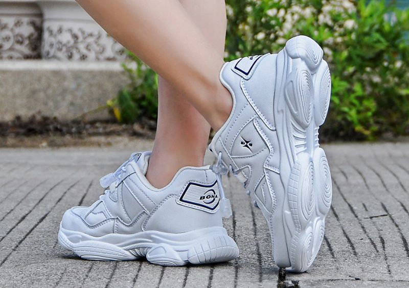Fox Unisex Kinder Hardloopschoenen - Wit
