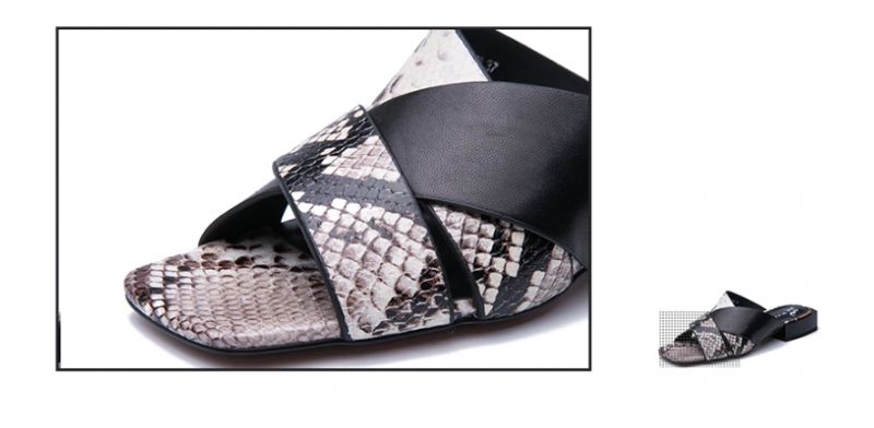 France Sandalen - Zwart