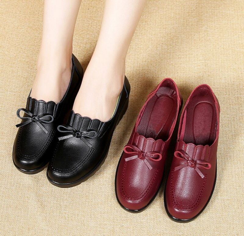 Francia Dames Wedges Schoenen - Zwart