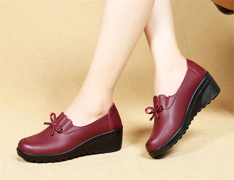 Francia Dames Wedges Schoenen - Zwart