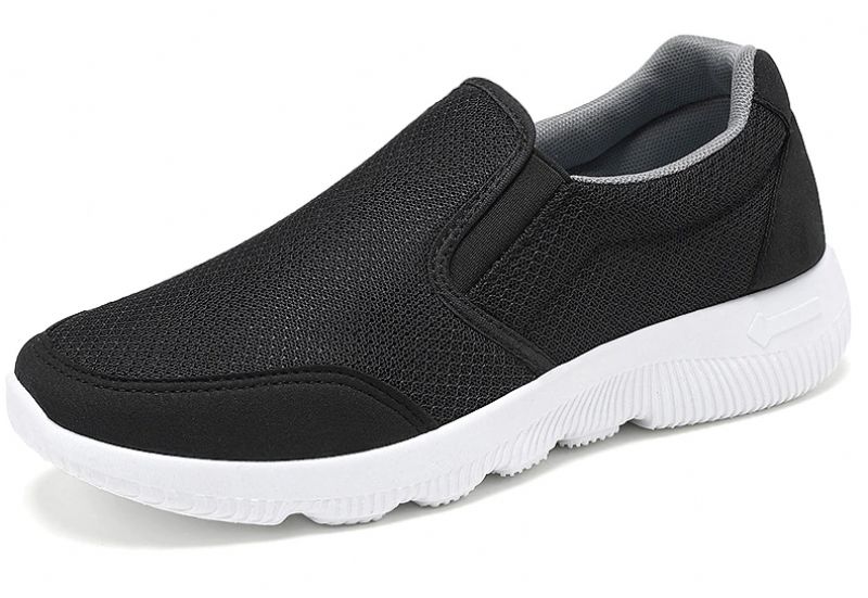 Francis Unisex Lichtgewicht Sneakers - Zwart