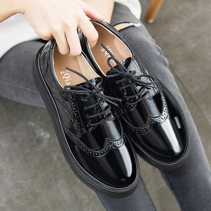 Franco Dames Platform Schoenen - Rood