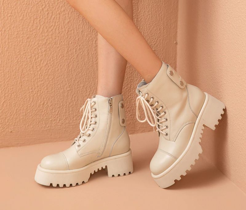 Franco Laarzen Voor Dames - Beige