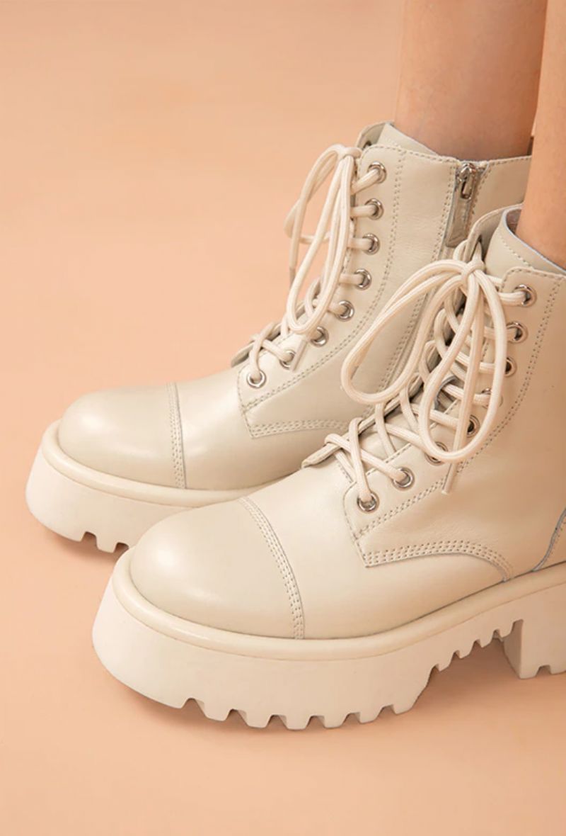 Franco Laarzen Voor Dames - Beige