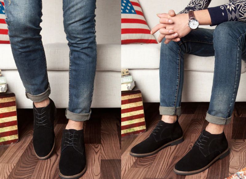 Frank Heren Chukka Boots - Koffie