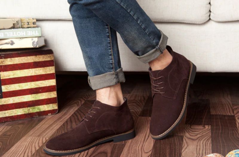 Frank Heren Chukka Boots - Koffie