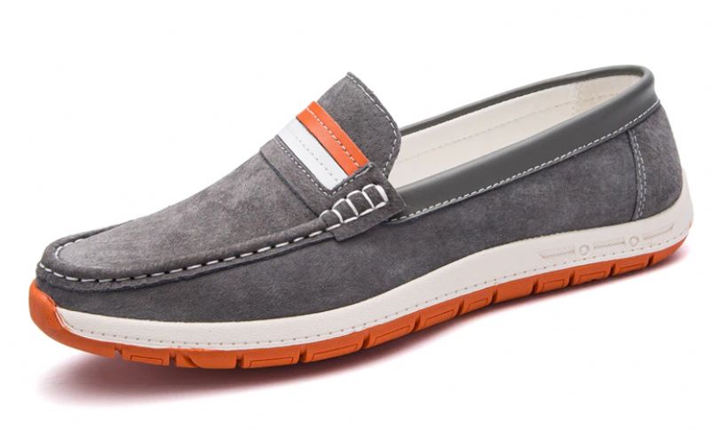 Frank Heren Loafer Schoenen - Grijs