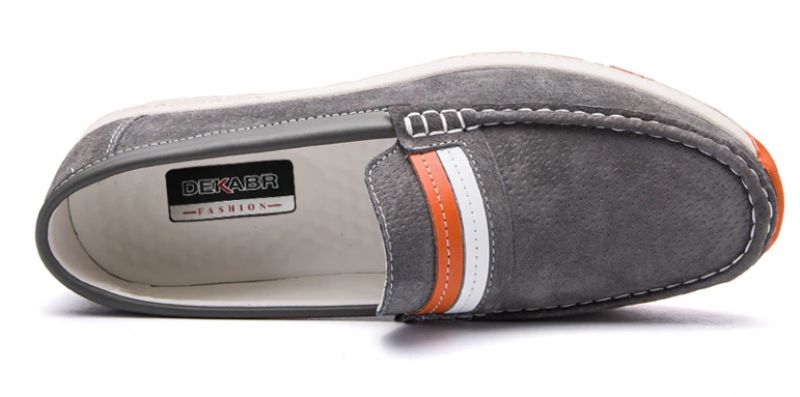 Frank Heren Loafer Schoenen - Grijs