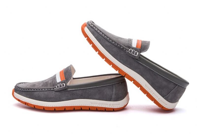 Frank Heren Loafer Schoenen - Grijs