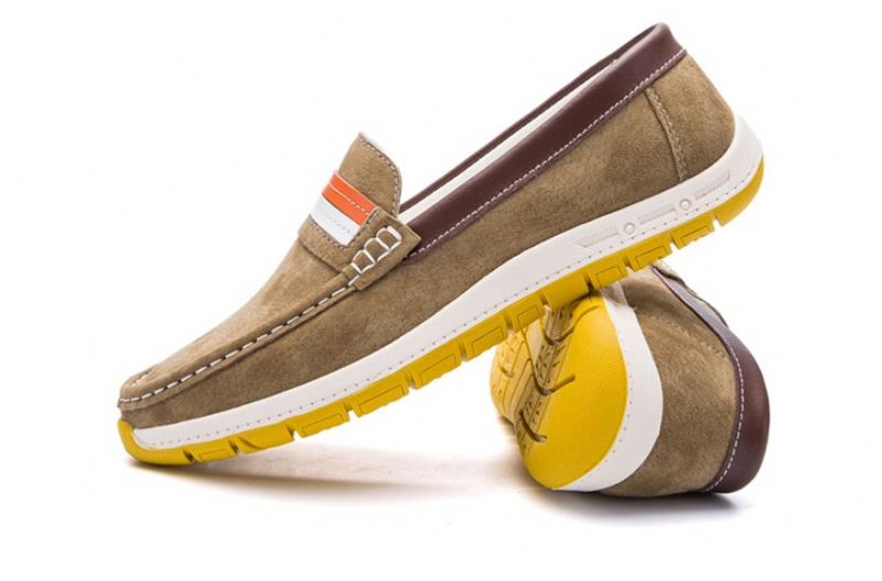 Frank Heren Loafer Schoenen - Grijs