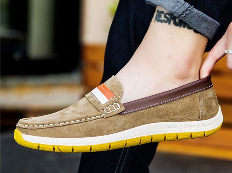 Frank Heren Loafer Schoenen - Grijs