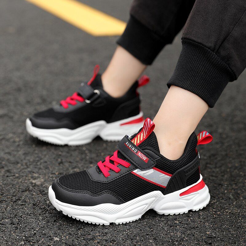 Franklin Jongens Casual Sneakers - Zwart