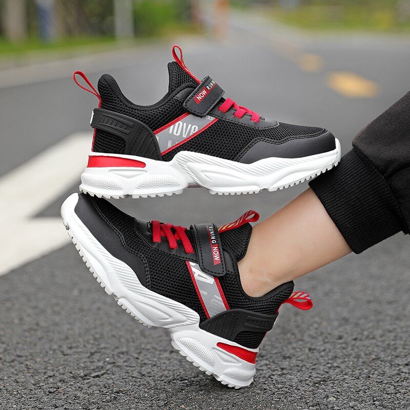 Franklin Jongens Casual Sneakers - Zwart