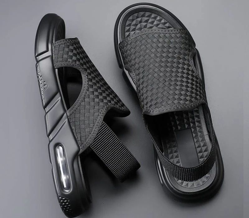 Fred Heren Outdoor Sandaal - Zwart