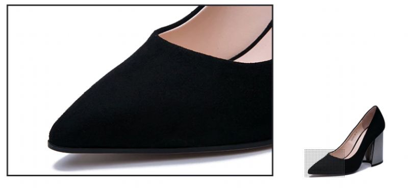 Freda Pumps - Zwart suède