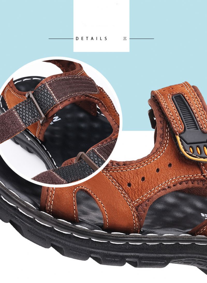 Fredo Heren Outdoor Sandaal - Zwart