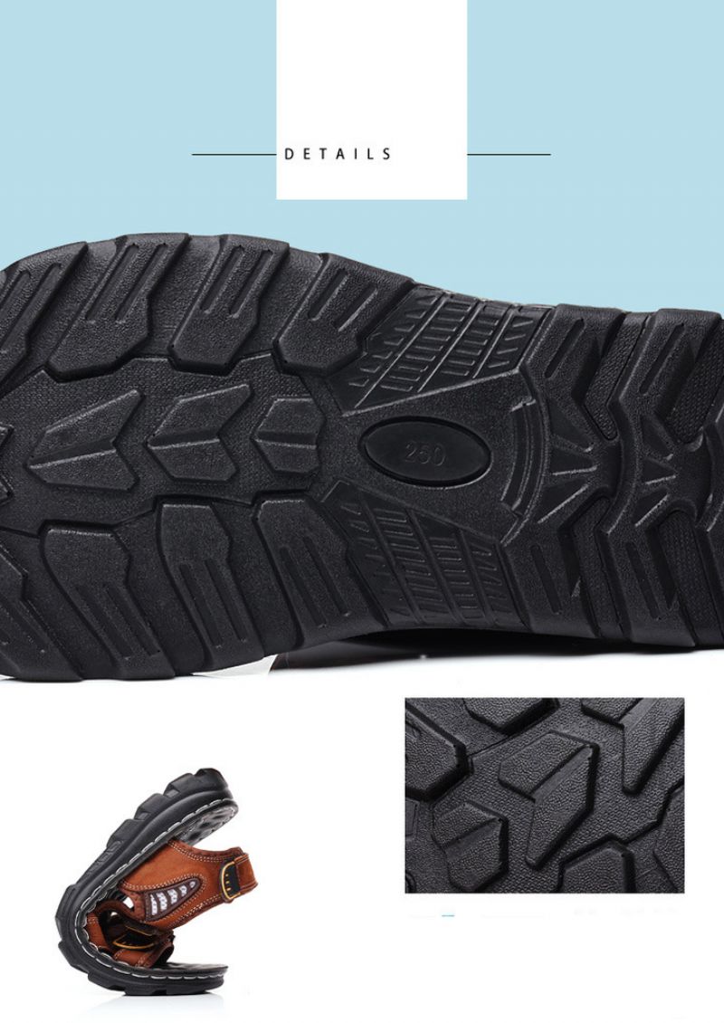 Fredo Heren Outdoor Sandaal - Zwart