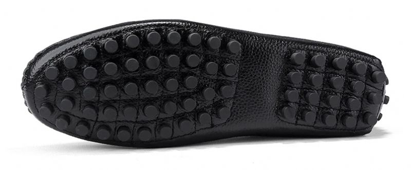 Freidy Heren Loafers Casual Schoenen - Zwart