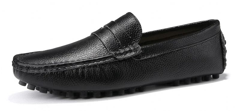 Freidy Heren Loafers Casual Schoenen - Zwart