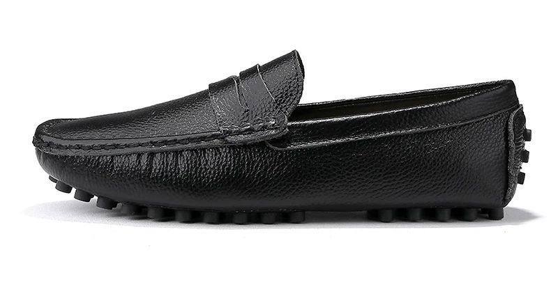 Freidy Heren Loafers Casual Schoenen - Zwart