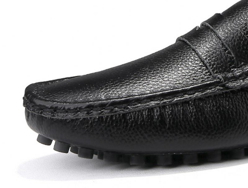 Freidy Heren Loafers Casual Schoenen - Zwart