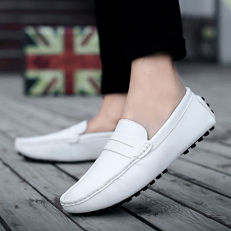 Freidy Heren Loafers Casual Schoenen - Zwart