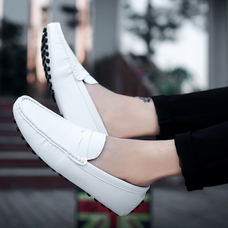 Freidy Heren Loafers Casual Schoenen - Zwart