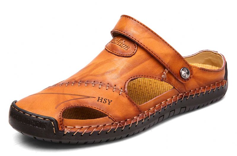 Freiner Heren Strand Sandalen - Bruin