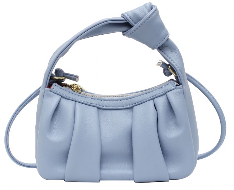 Frida Dames Leren Crossbody Handtas - Blauw
