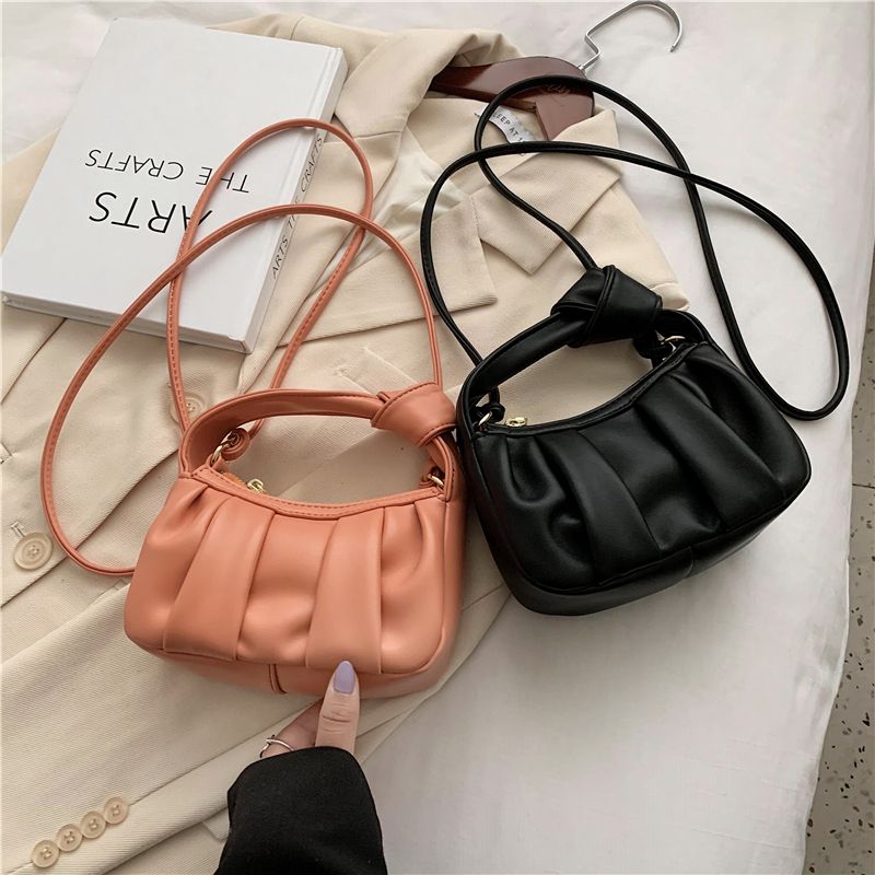 Frida Dames Leren Crossbody Handtas - Blauw