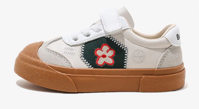 Frida Meisjes Klassieke Sneaker - Beige