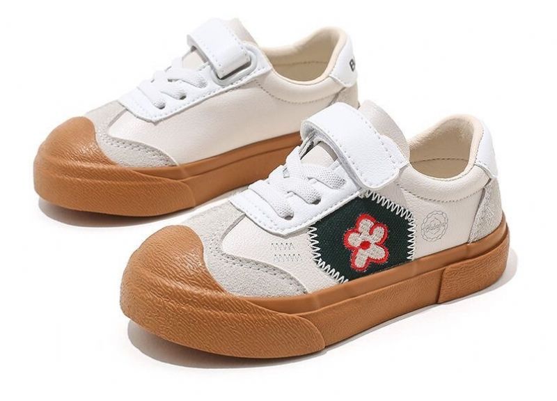 Frida Meisjes Klassieke Sneaker - Beige