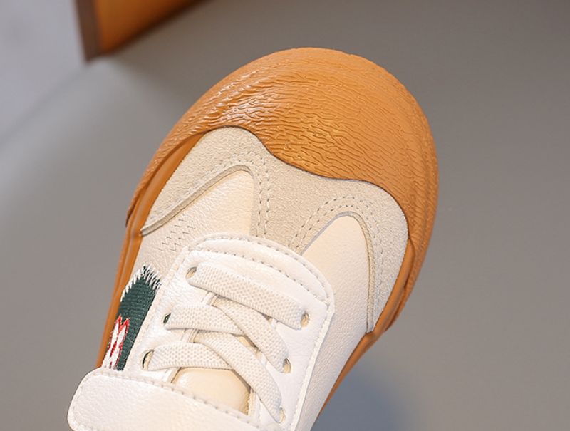 Frida Meisjes Klassieke Sneaker - Beige