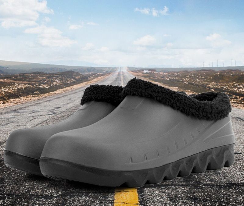 Furby Heren Casual Waterdichte Slipper - Zwart