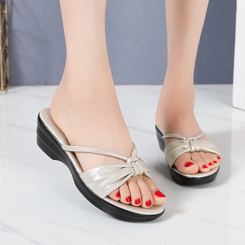 Gabina Dames Antislip Sandalen - Goud