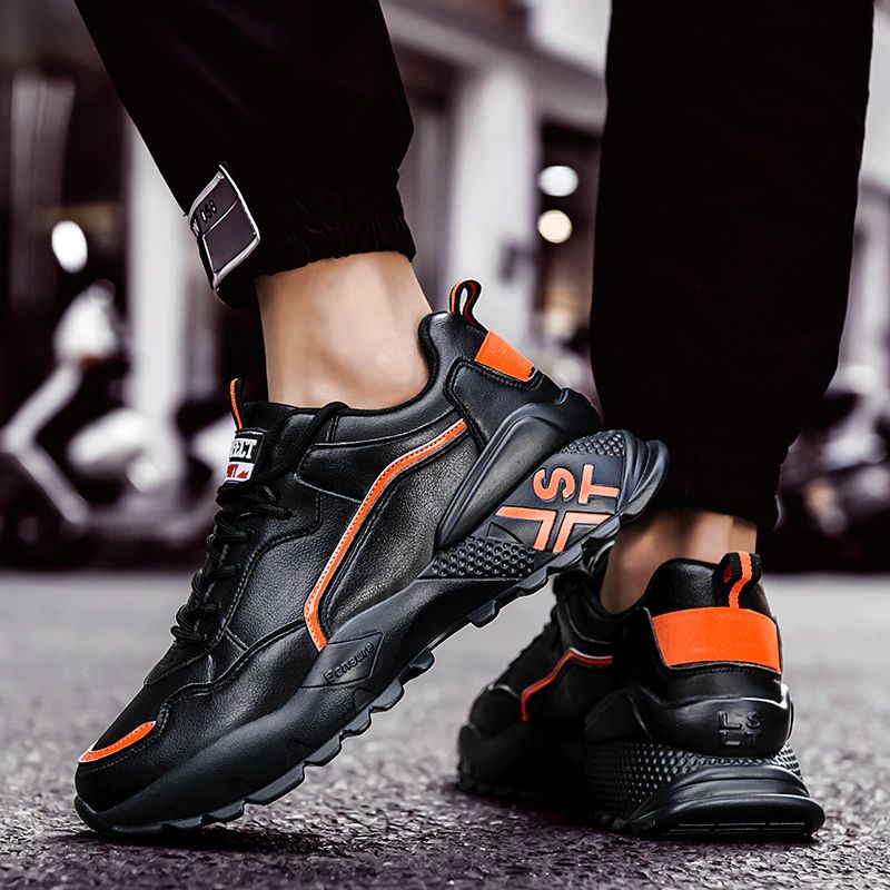 Gabriel Heren Casual Sneakers - Zwart
