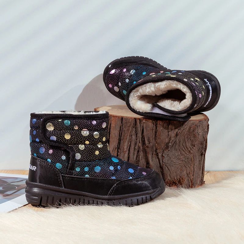 Gabriella Meisjes Warme Boot - Wit Bont
