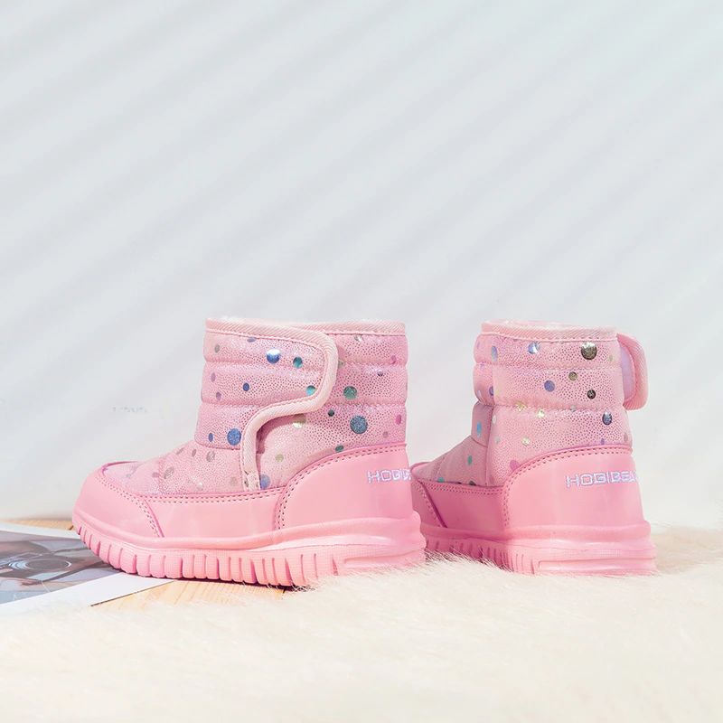 Gabriella Meisjes Warme Boot - Wit Bont
