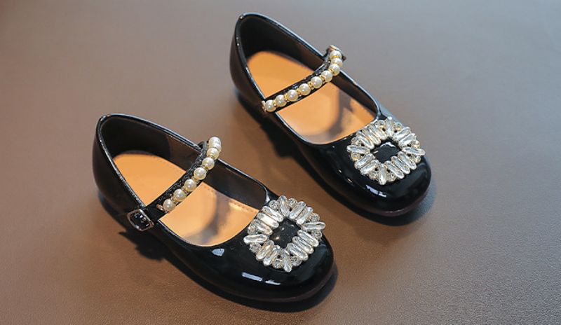 Gaby Platte Schoenen Voor Meisjes - Bordeauxrood
