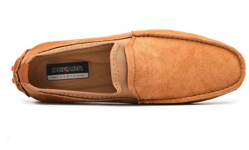 Galan Heren Loafers Schoenen - Oranje