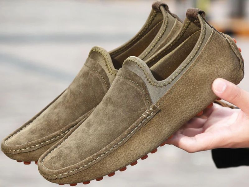 Galan Heren Loafers Schoenen - Oranje