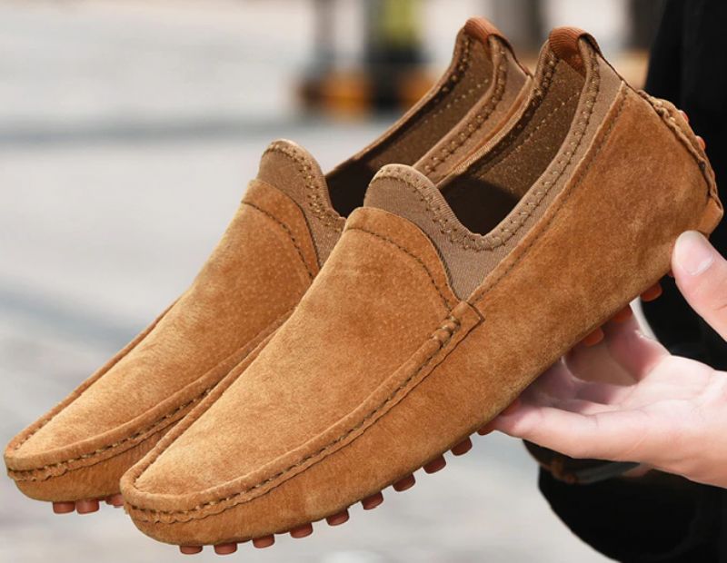 Galan Heren Loafers Schoenen - Oranje