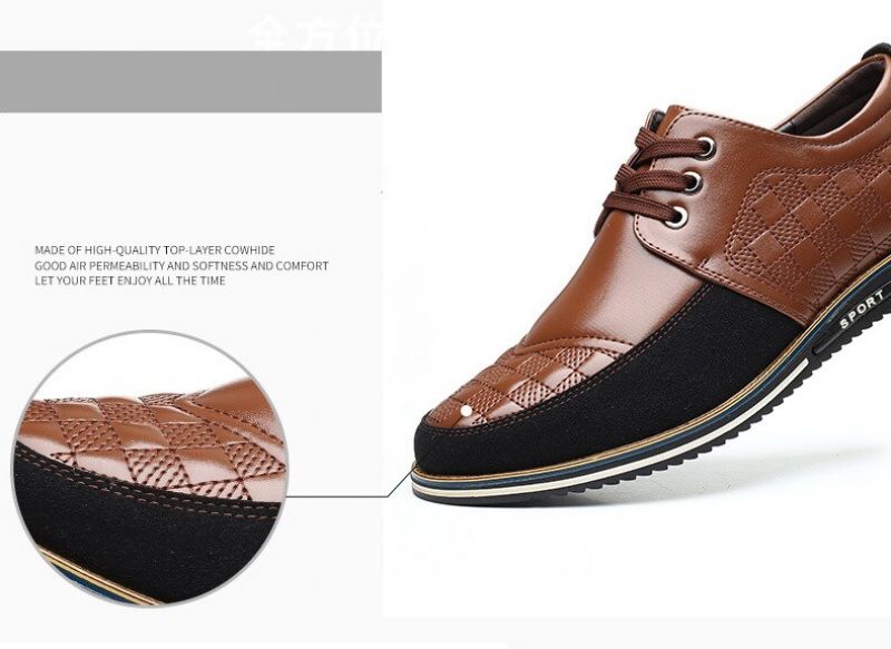 Galem Heren Loafers Fashion Schoenen - Zwart