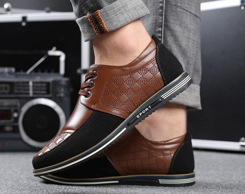 Galem Heren Loafers Fashion Schoenen - Zwart