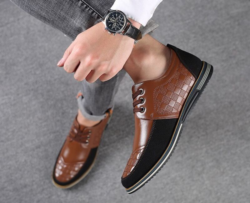 Galem Heren Loafers Fashion Schoenen - Zwart