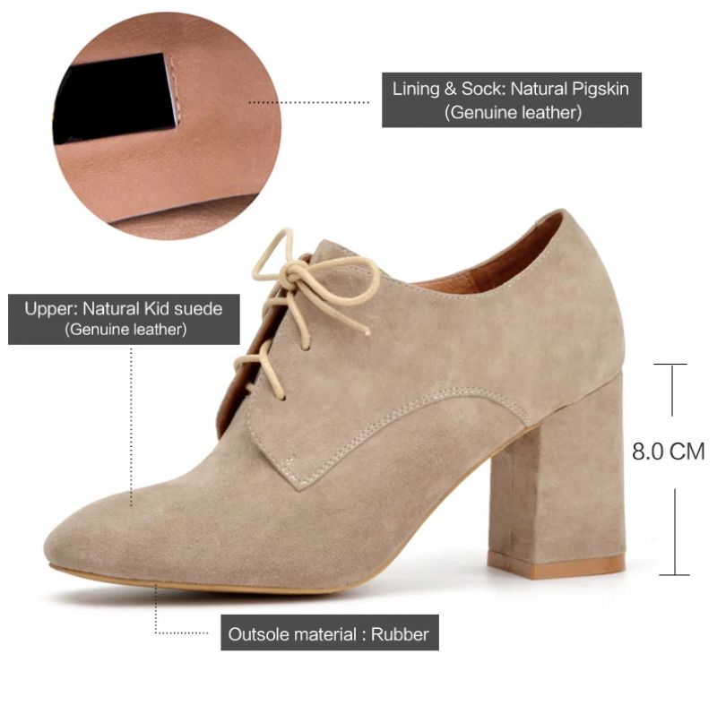Galena Booties Enkellengte - Zand Suède