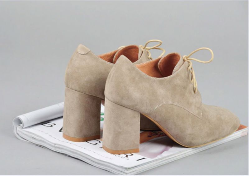 Galena Booties Enkellengte - Zand Suède