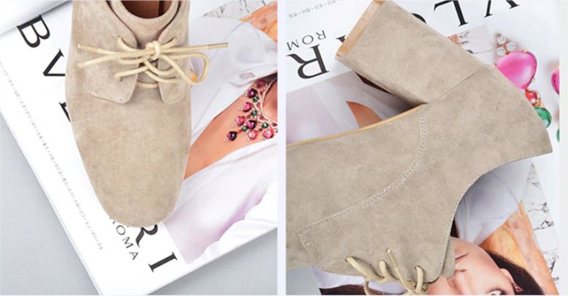 Galena Booties Enkellengte - Zand Suède