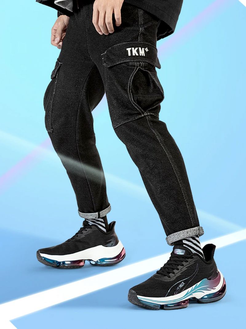 Galendy Hardloopschoenen Voor Heren - Zwart