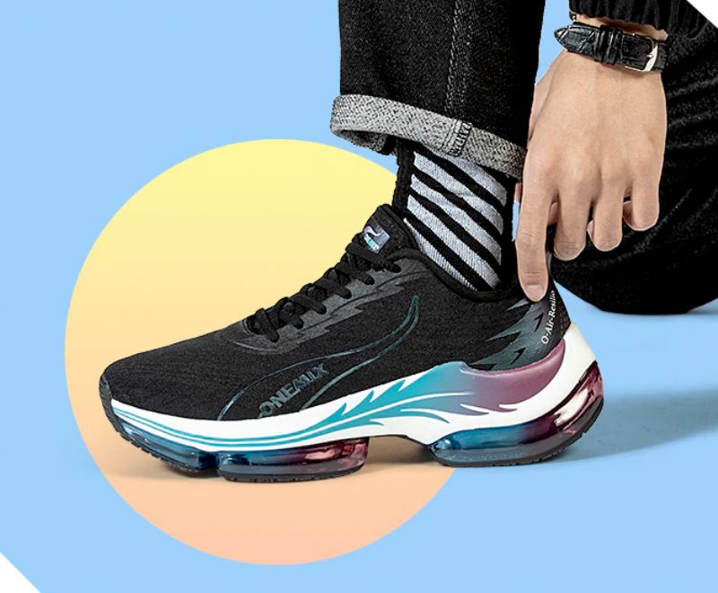 Galendy Hardloopschoenen Voor Heren - Zwart